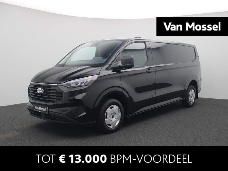 Zwart Nieuw 2024 Ford Transit Custom Trend Van | € 32.940 (Goede deal) - Afbeelding 1/4
