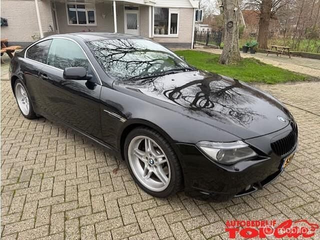 Zwart Gebruikt 2004 BMW 645 Coupé | € 6.950 (Super prijs) - Afbeelding 1/4
