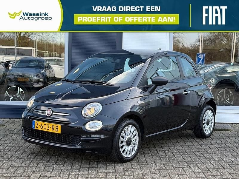 Occasion Fiat 500 69 PK (50 kW) 2024 Zwart Hatchback