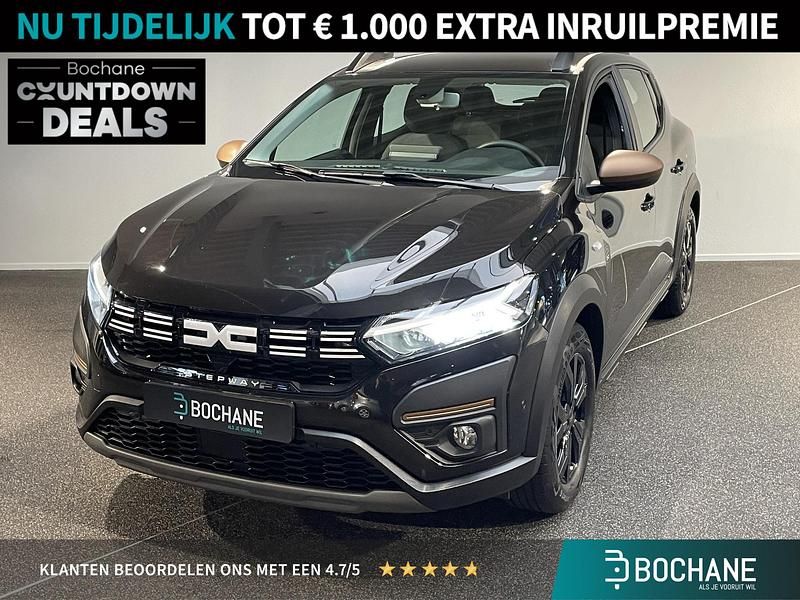 Zwart Gebruikt 2023 Dacia Sandero Stepway Hatchback | € 17.195 (Eerlijke prijs) - Afbeelding 1/4