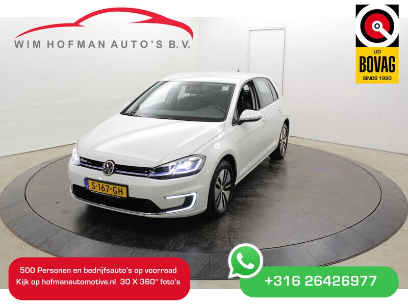 Wit Gebruikt 2018 VW e-Golf Hatchback | € 12.940 (Goede deal) - Afbeelding 1/4