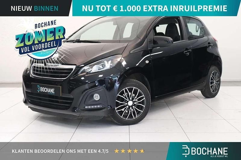 Zwart Gebruikt 2017 Peugeot 108 Hatchback | € 7.940 (Goede deal) - Afbeelding 1/4