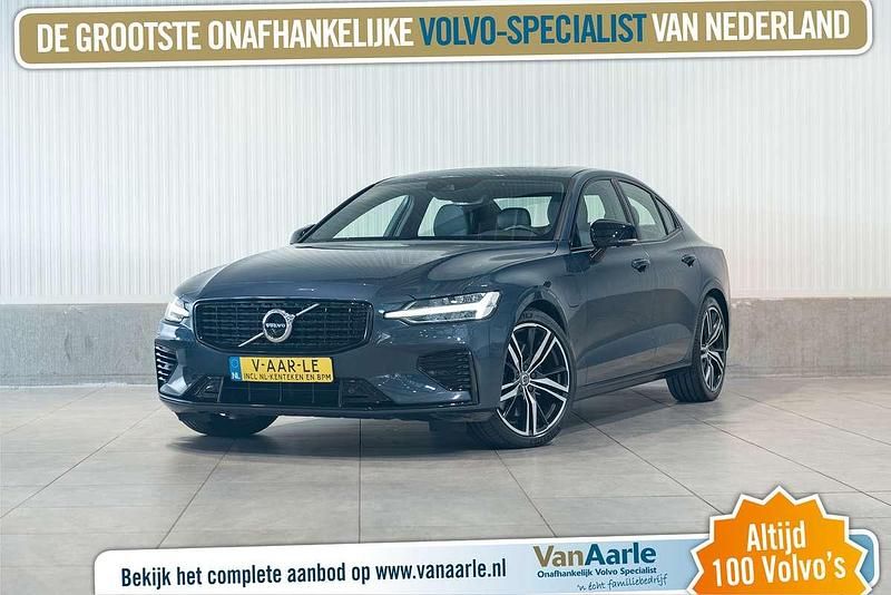 Blauw Gebruikt 2021 Volvo S60 R-Design Sedan | € 34.450 (Eerlijke prijs) - Afbeelding 1/3
