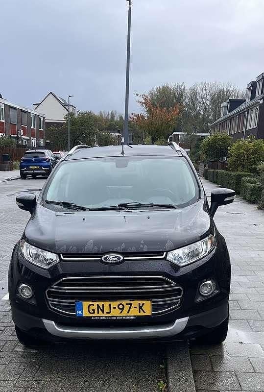 Zwart Gebruikt 2015 Ford Ecosport Titanium SUV | € 6.475 (Super prijs) - Afbeelding 1/4