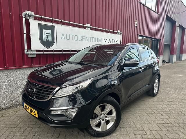 Zwart Gebruikt 2012 Kia Sportage SUV | € 7.950 (Goede deal) - Afbeelding 1/4