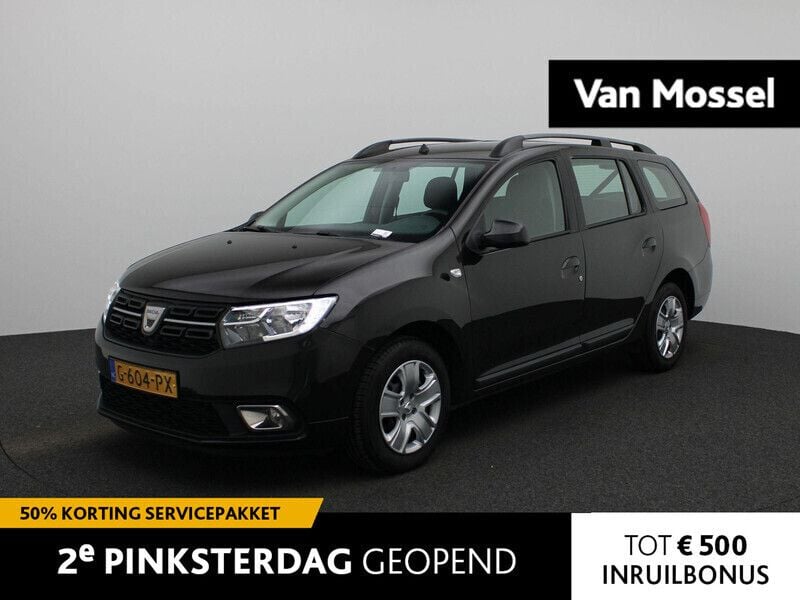 Zwart Gebruikt 2019 Dacia Logan MCV Lauréate MPV | € 8.400 (Eerlijke prijs) - Afbeelding 1/4