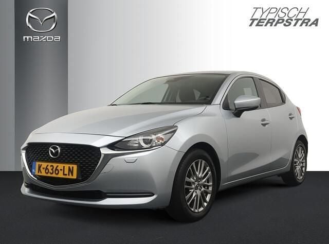 Sonic silver (grijs metallic) Gebruikt 2021 Mazda 2 Style Hatchback | € 15.950 (Eerlijke prijs) - Afbeelding 1/4