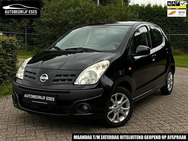 Zwart Gebruikt 2010 Nissan Pixo Acenta Hatchback | € 2.299 (Goede deal) - Afbeelding 1/3