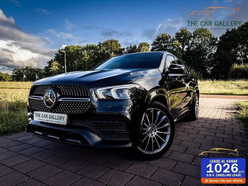Zwart Gebruikt 2021 Mercedes GLE350 Premium Plus Coupé | € 77.500 (Iets duurder) - Afbeelding 1/4