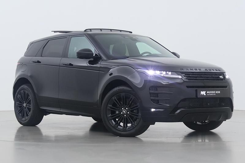Zwart Nieuw 2025 Land Rover Range Rover evoque Autobiography | € 73.700 (Duur) - Afbeelding 1/1