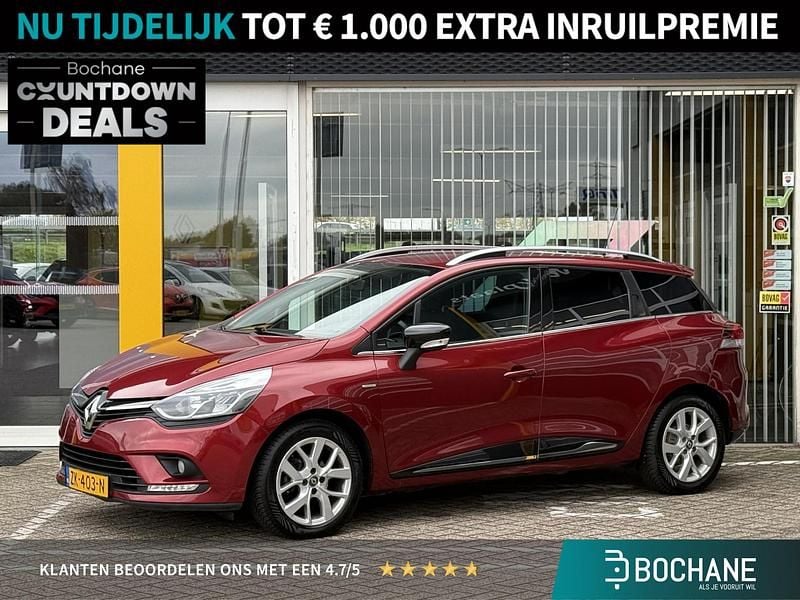 Rood Gebruikt 2019 Renault Clio GrandTour LIMITED Stationwagen | € 9.745 (Eerlijke prijs) - Afbeelding 1/4