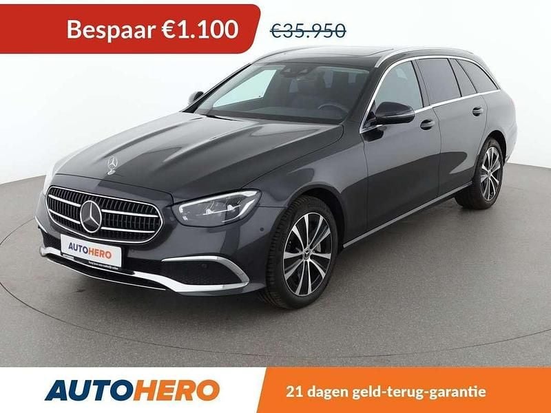 Grijs Gebruikt 2022 Mercedes E300 Stationwagen | € 34.349 (Super prijs) - Afbeelding 1/3