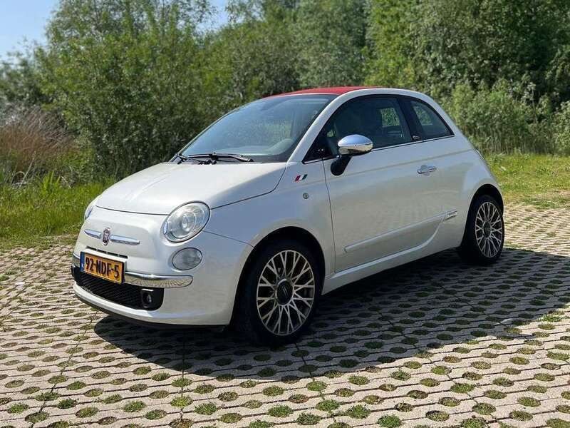 Wit Gebruikt 2010 Fiat 500 Rock Hatchback | € 6.495 (Eerlijke prijs) - Afbeelding 1/4