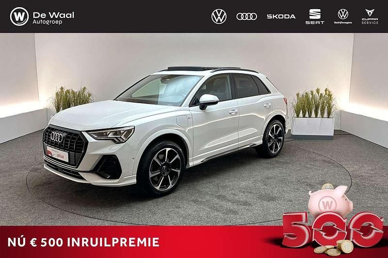 Wit, metallic lak Gebruikt 2022 Audi Q3 Ambiente SUV | € 36.495 (Super prijs) - Afbeelding 1/3
