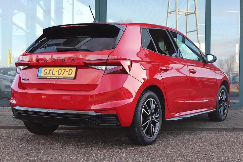 Occasion Skoda Fabia Monte Carlo 2024 Rood Hatchback