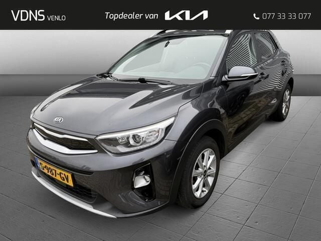Grijs metallic Gebruikt 2019 Kia Stonic SUV | € 16.950 (Iets duurder) - Afbeelding 1/4