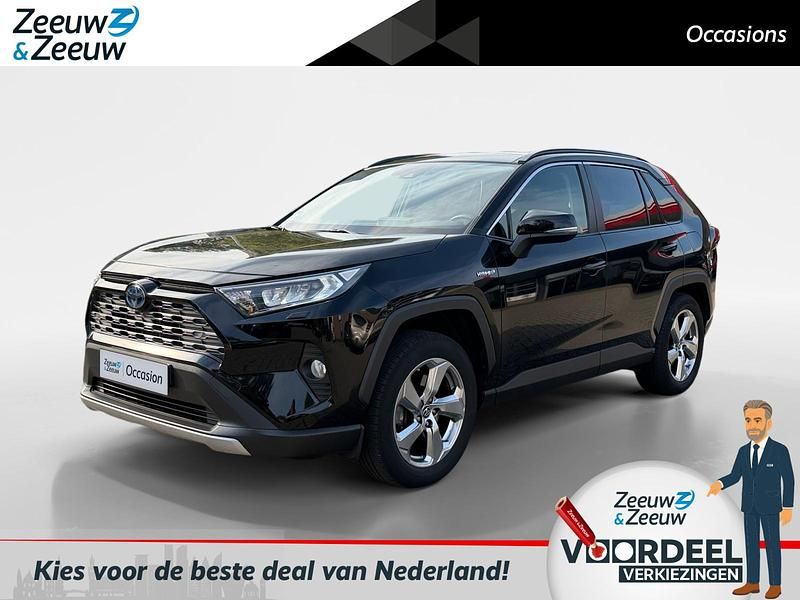 Zwart Gebruikt 2019 Toyota RAV4 Hybrid Business Edition SUV | € 31.435 (Iets duurder) - Afbeelding 1/4