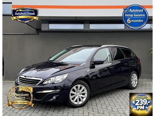 Occasion Peugeot 308 SW 110 PK (80 kW) 2017 Blauw Stationwagen