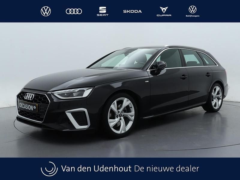 Zwart Gebruikt 2021 Audi A4 Competition Stationwagen | € 30.240 (Super prijs) - Afbeelding 1/4