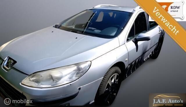 Grijs Gebruikt 2008 Peugeot 407 Stationwagen | € 1.750 (Eerlijke prijs) - Afbeelding 1/4