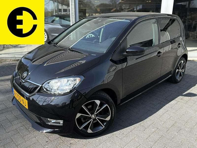 Zwart Gebruikt 2020 Skoda Citigo-e IV Style Hatchback | € 11.950 (Eerlijke prijs) - Afbeelding 1/4
