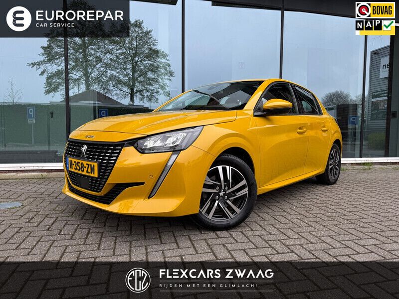 Geel Gebruikt 2020 Peugeot 208 Allure Hatchback | € 15.790 (Eerlijke prijs) - Afbeelding 1/4