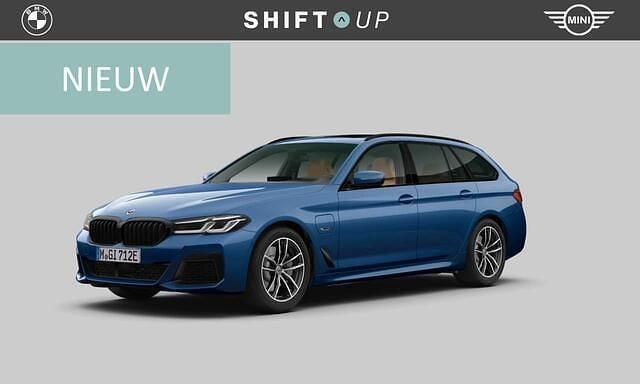 Blauw Gebruikt 2022 BMW 530e M Sport Stationwagen | € 39.940 (Eerlijke prijs) - Afbeelding 1/3