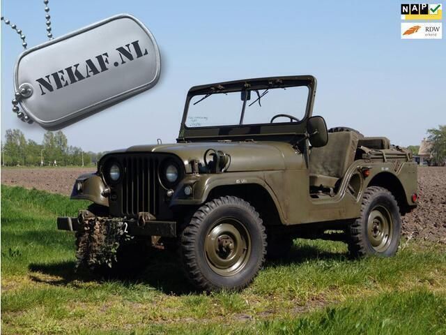 Groen Gebruikt 1958 Jeep Willys | € 19.999 - Afbeelding 1/4