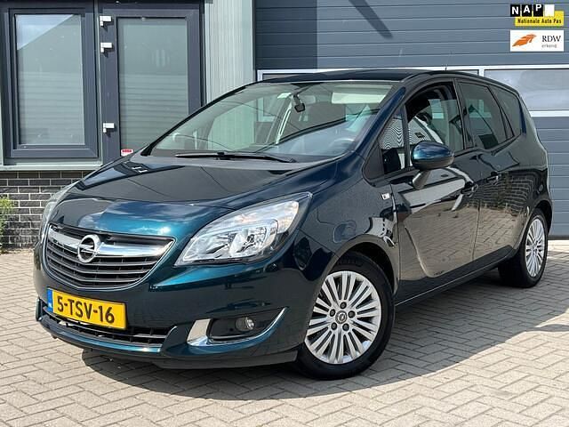 Groen Gebruikt 2014 Opel Meriva MPV | € 7.999 (Eerlijke prijs) - Afbeelding 1/4
