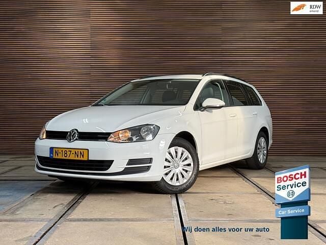 Wit Occasion 2014 VW Golf VII Trendline Stationwagen | € 8.890 (Eerlijke prijs) - Afbeelding 1/4