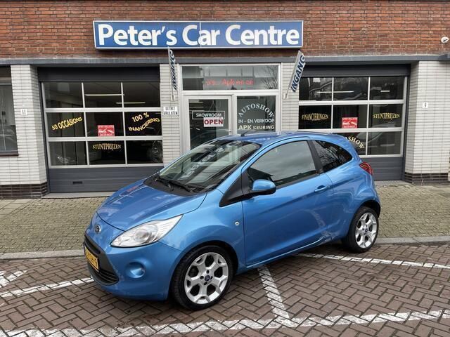 Blauw Gebruikt 2009 Ford Ka Titanium Hatchback | € 3.950 (Iets duurder) - Afbeelding 1/4