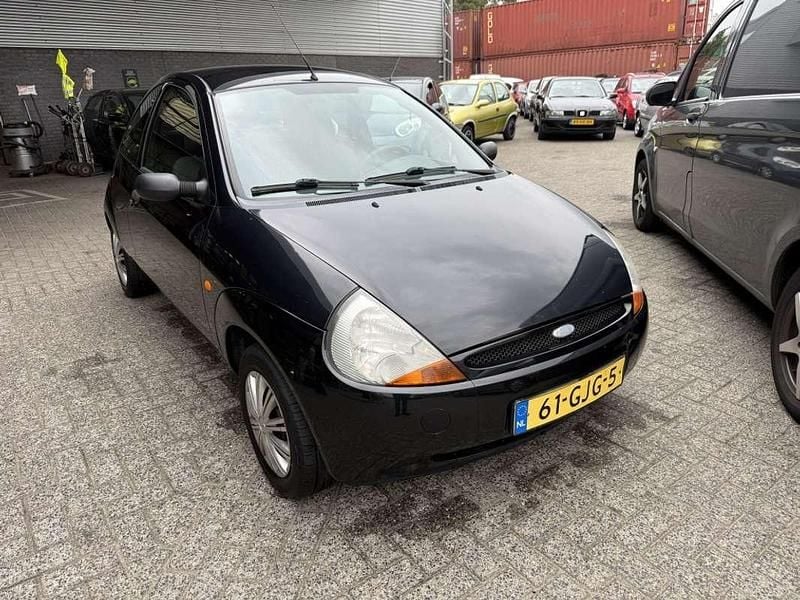 Zwart Gebruikt 2008 Ford Ka Cool & Sound Edition Hatchback | € 590 (Goede deal) - Afbeelding 1/4