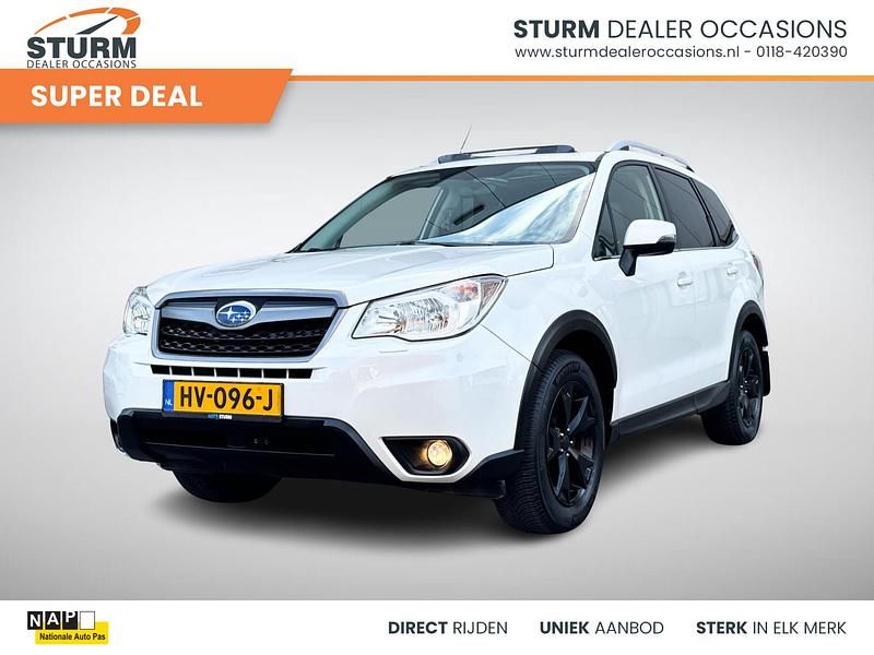 Wit Gebruikt 2016 Subaru Forester Premium SUV | € 21.289 (Eerlijke prijs) - Afbeelding 1/4