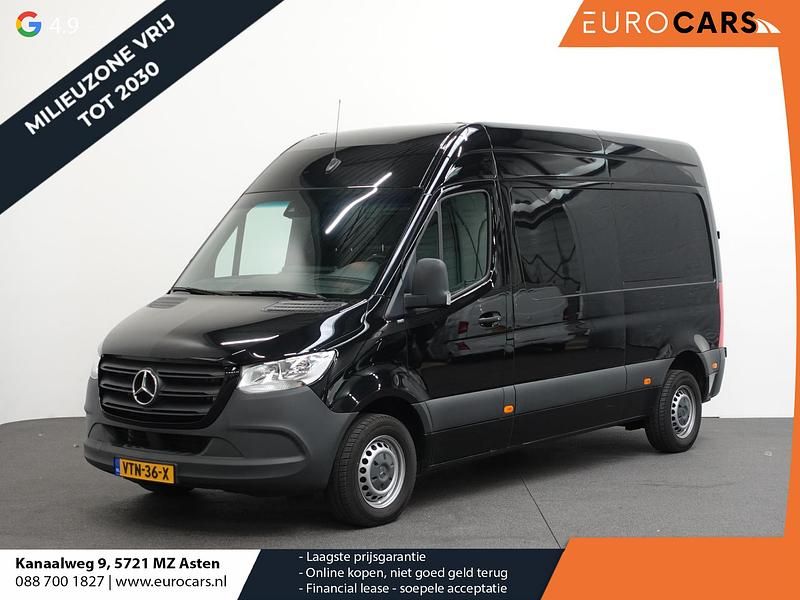 Zwart Occasion 2023 Mercedes Sprinter Van | € 33.890 (Super prijs) - Afbeelding 1/4