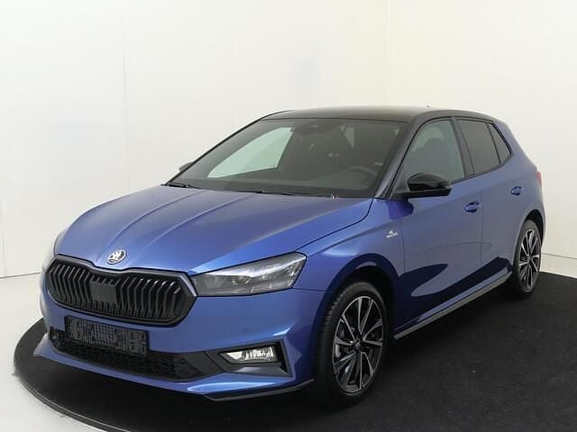 Nieuw Skoda Fabia Monte Carlo 95 PK (69 kW) 2026 Blauw Hatchback