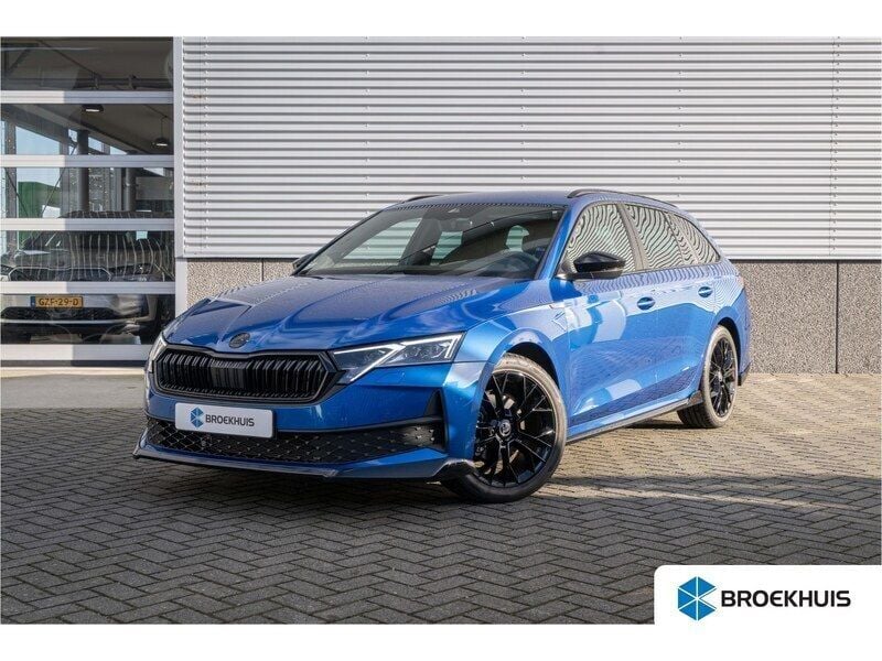 Blauw, metallic lak Gebruikt 2024 Skoda Octavia Business Line Stationwagen | € 36.900 (Duur) - Afbeelding 1/4