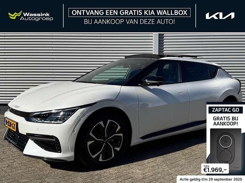 Wit Gebruikt 2021 Kia EV6 GT-Line SUV | € 34.390 (Iets duurder) - Afbeelding 1/4