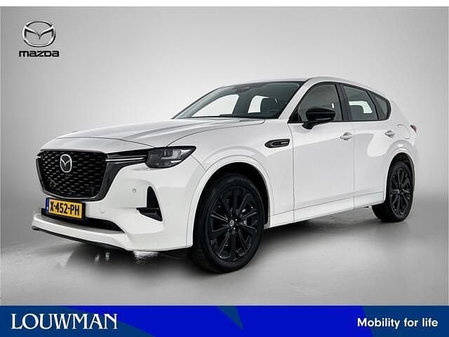 Wit parelmoer Gebruikt 2023 Mazda CX-60 Homura-Line SUV | € 42.945 (Eerlijke prijs) - Afbeelding 1/4