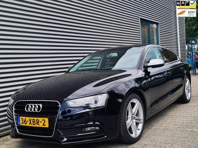 Zwart Gebruikt 2012 Audi A5 Sportback Proline Hatchback | € 8.995 (Eerlijke prijs) - Afbeelding 1/4