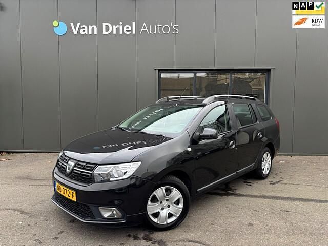 Zwart Gebruikt 2017 Dacia Logan MCV Lauréate MPV | € 6.740 (Eerlijke prijs) - Afbeelding 1/4