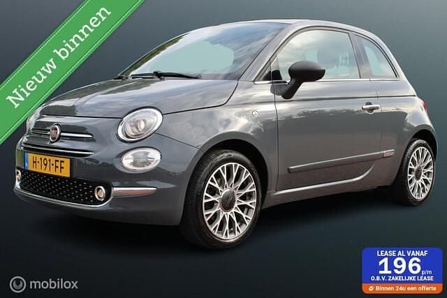 Grijs Gebruikt 2020 Fiat 500 Connect Hatchback | € 11.895 (Goede deal) - Afbeelding 1/4