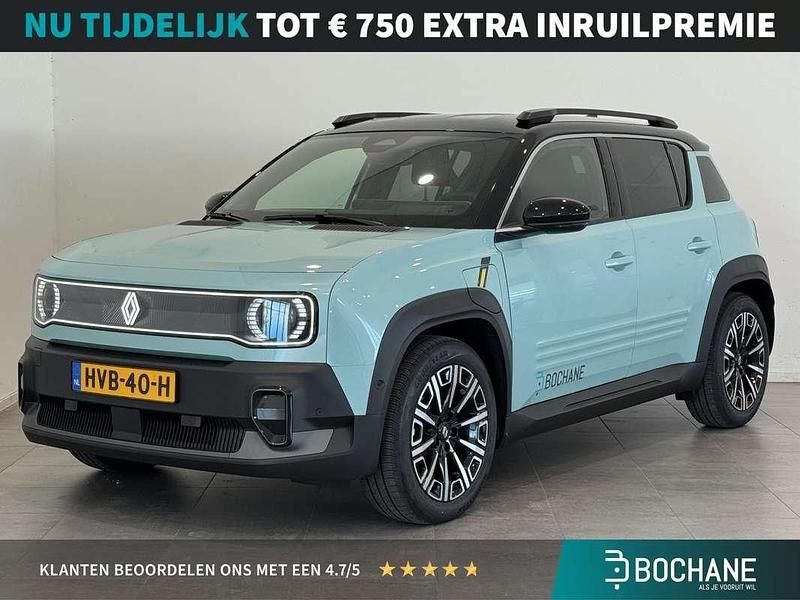 Blauw Nieuw 2025 Renault 4 E-Tech Iconic SUV | € 37.900 - Afbeelding 1/4