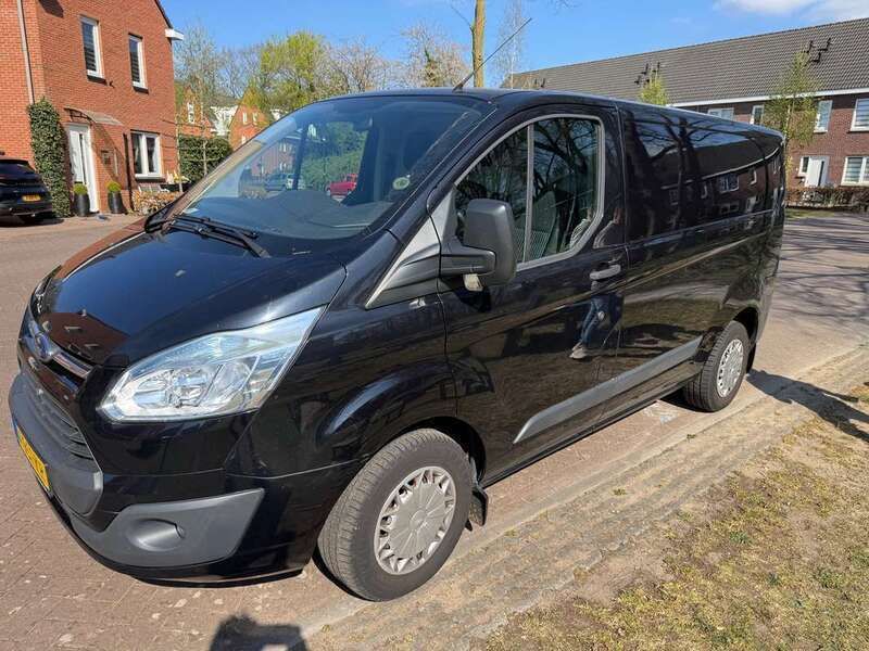 Zwart Gebruikt 2015 Ford Transit Custom Van | € 9.000 (Super prijs) - Afbeelding 1/4