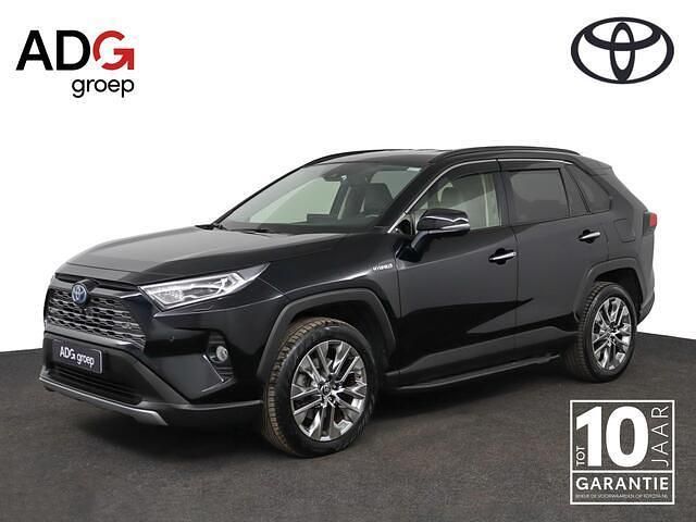 Zwart Gebruikt 2021 Toyota RAV4 Executive SUV | € 38.950 (Eerlijke prijs) - Afbeelding 1/4