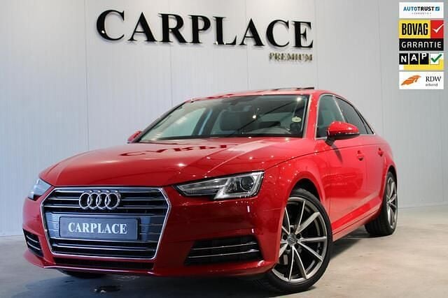 Rood Gebruikt 2018 Audi A4 Design Sedan | € 16.950 (Super prijs) - Afbeelding 1/4