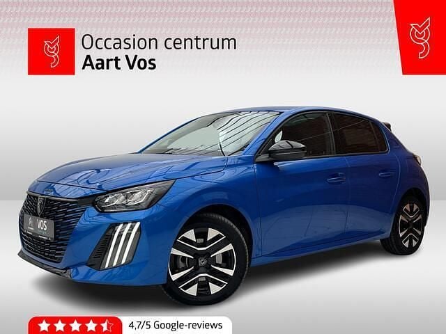 Blauw Gebruikt 2024 Peugeot 208 Allure Hatchback | € 21.895 (Goede deal) - Afbeelding 1/4