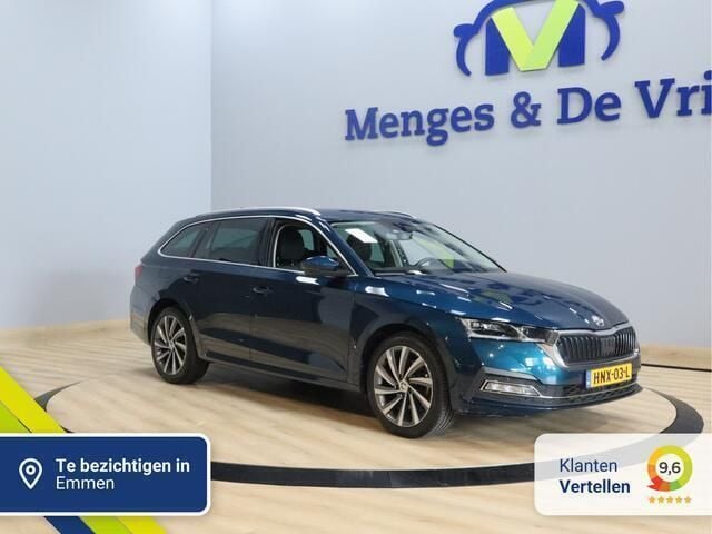 Blauw Gebruikt 2021 Skoda Octavia Business Line Stationwagen | € 23.995 (Goede deal) - Afbeelding 1/3