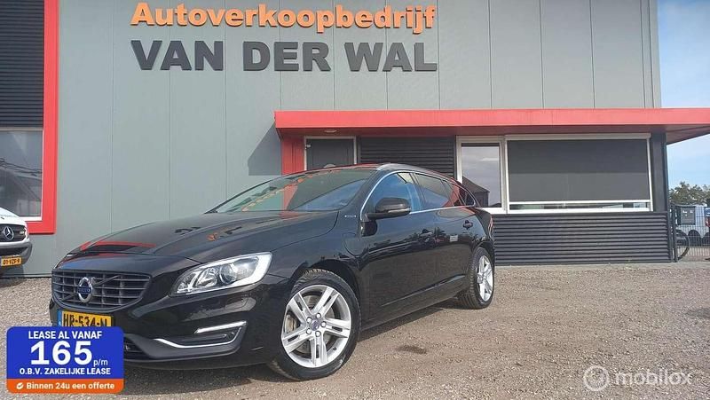 Zwart Gebruikt 2015 Volvo V60 R-Design Stationwagen | € 9.999 (Goede deal) - Afbeelding 1/4