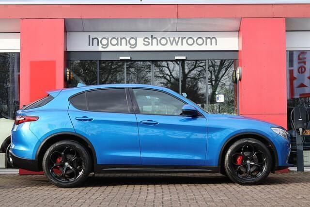 Occasion Alfa Romeo Stelvio Super 150 PK (110 kW) 2018 Blauw SUV