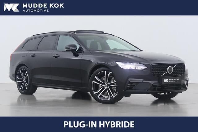 Zwart Nieuw 2025 Volvo V90 Ultra Stationwagen | € 61.400 - Afbeelding 1/4